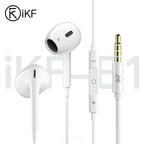 iKF B1 Wired Earphones 3.5mm Type-C Semi-in-Ear HiFi Stereo Sound