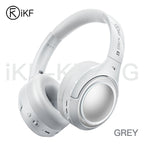iKF King G Wireless Gaming Headset, Active Noise Cancelling, 2.4GHz & Bluetooth, Virtual 7.1 Surround