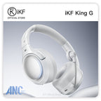 iKF King G Wireless Gaming Headset, Active Noise Cancelling, 2.4GHz & Bluetooth, Virtual 7.1 Surround