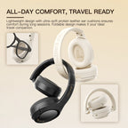 iKF King Pro Active Noise Cancelling Wireless Bluetooth Headphones Power Bass Wired Headset