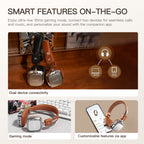 iKF R2 Retro Classic Wireless Headphones-Ergonomic Design, 3.5mm Wired Headset