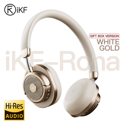 iKF Rona Retro Wireless/Wired Headphones丨 Active Noise Cancelling, for Small Heads & Teens