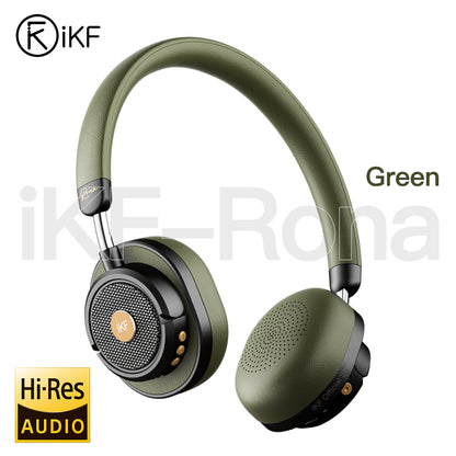 iKF Rona Retro Wireless/Wired Headphones丨 Active Noise Cancelling, for Small Heads & Teens