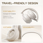 iKF T1 Wireless Bluetooth Headphones Over Ear 3.5mm Aux-in Wired Headset