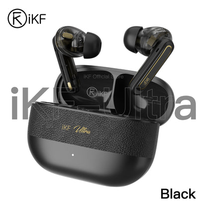 iKF Ultra Wireless Earbuds Active Noise Reducation Bluetooth Earphones Dual-Decive Connection ENC Call Reducation Game Mode