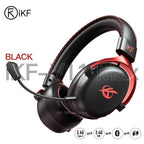 iKF V11 Max Wireless Bluetooth Headphones 2.4G Gaming Wired Headset 260H Playtime