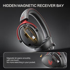 iKF V11 Max Wireless Bluetooth Headphones 2.4G Gaming Wired Headset 260H Playtime