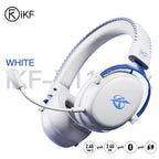 iKF V11 Max Wireless Bluetooth Headphones 2.4G Gaming Wired Headset 260H Playtime