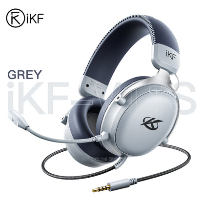iKF V11S Wired Headphones Gaming Headset 7.1 Surround Sound Effect 3.5mm USB Port for PC Phone