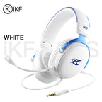iKF V11S Wired Headphones Gaming Headset 7.1 Surround Sound 3.5mm USB-C Port