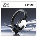 iKF V12 Wired Gaming Headset Over-Ear Headphones for 7.1 Surround Sound