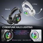iKF G11 Wired Headphones Gaming Headset 7.1 Surround Sound Effect 3.5mm USB with Mic