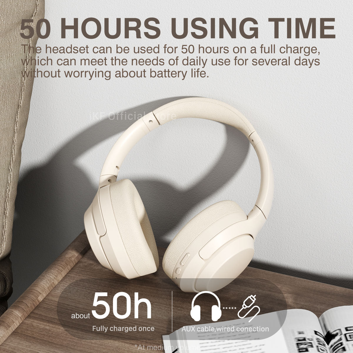 Wireless headphone for online calls