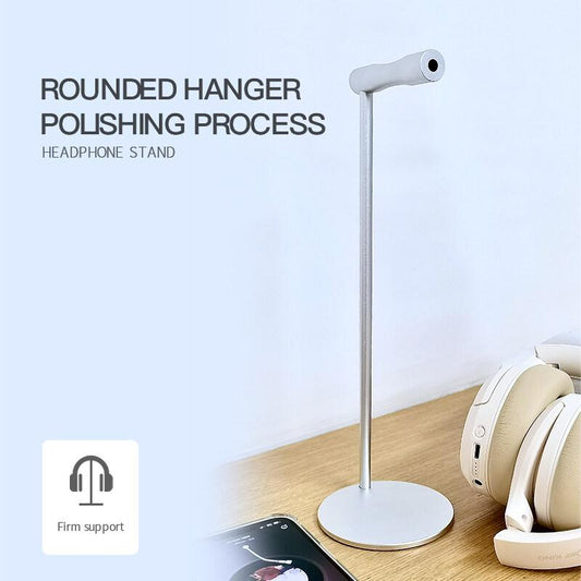 iKF Headphone Stand Holder Universal Aluminum Alloy Gaming Headset Support Desk Headphone Display Rack Hanger